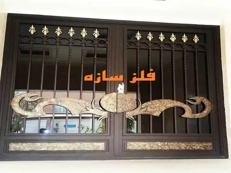 درب حیاط ساده