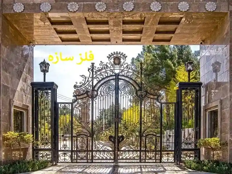 درب فرفورژه ساختمان